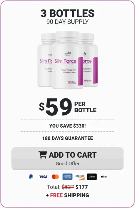 SlimForce 3 Bottle Price